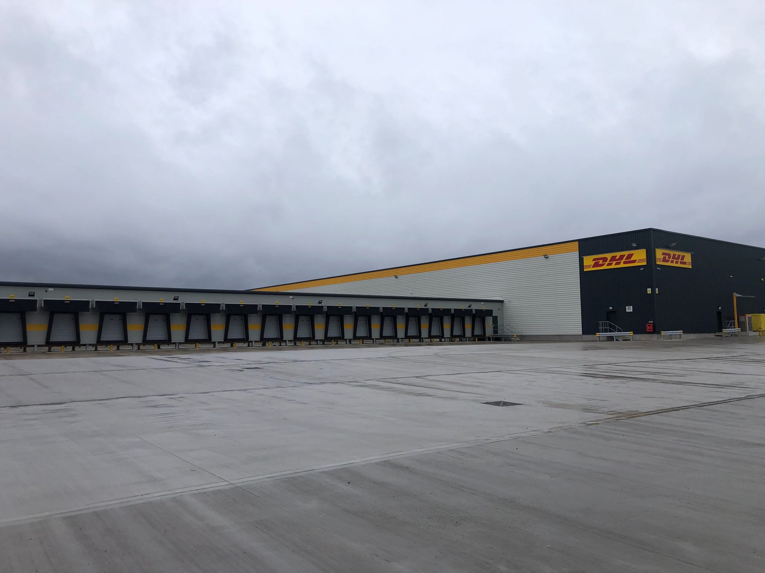 DHL Distribution Centre, Leeds. Where GW Power's commercial engineers worked to input a series of mechanical and electrical services.