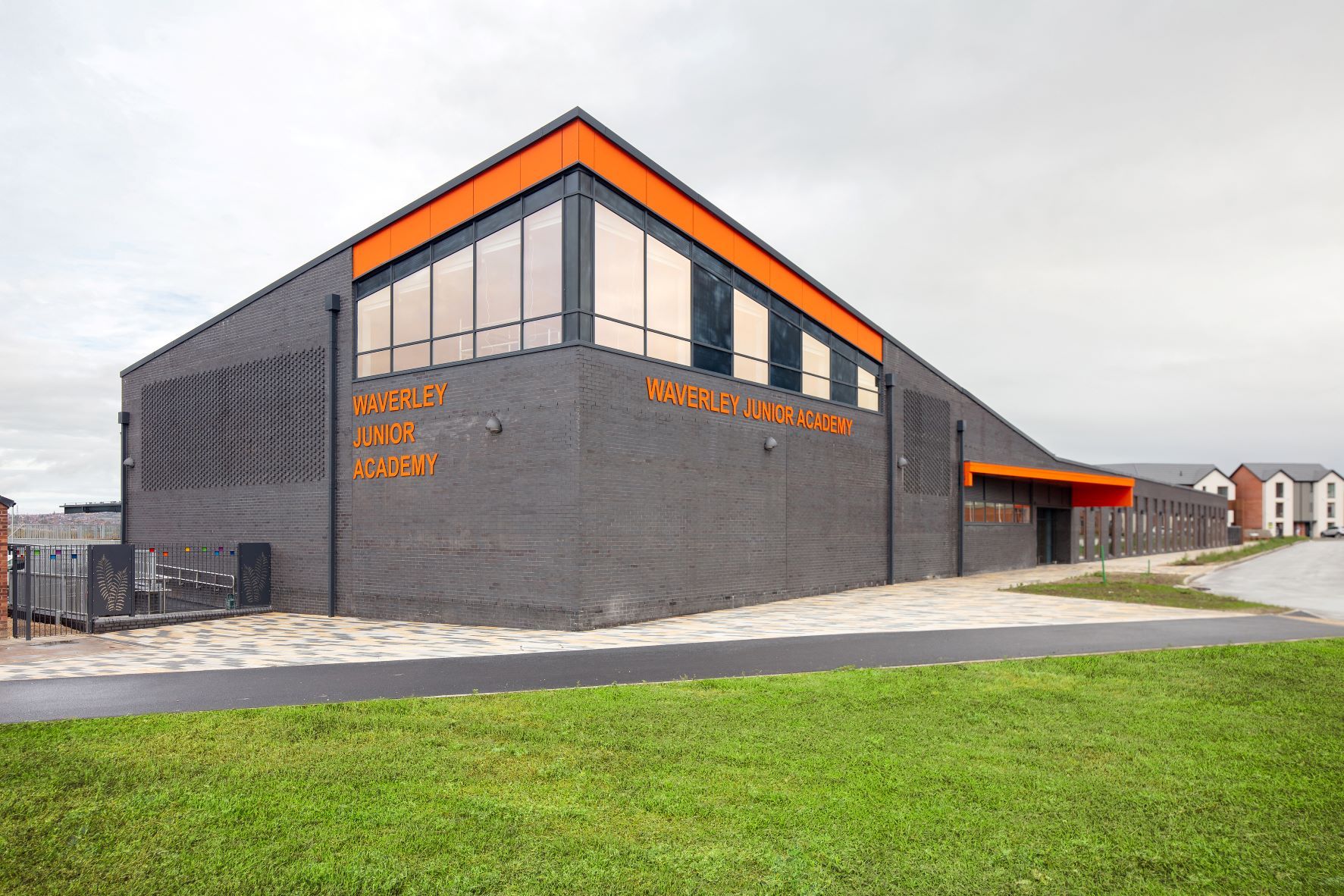 Outside view of Waverley Junior Academy, where our commerical engineers provided Mechanical & Electrical Installations.